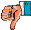 thumbs down